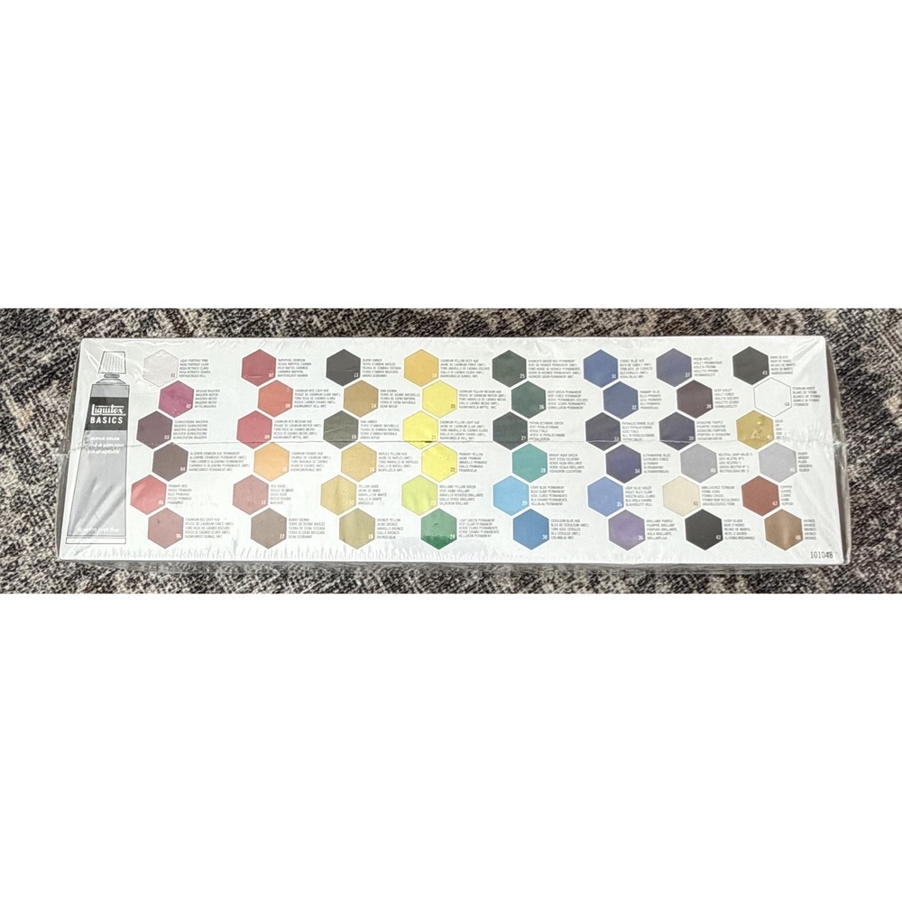 NEW 48 Liquitex BASICS Acrylic Paint Tube Set EACH 22ml/0.74 Oz Art Crafts - Picture 4 of 6